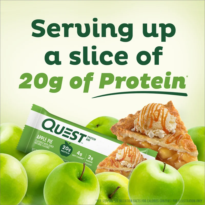 When the flavor apple pie and 20g of protein meet.