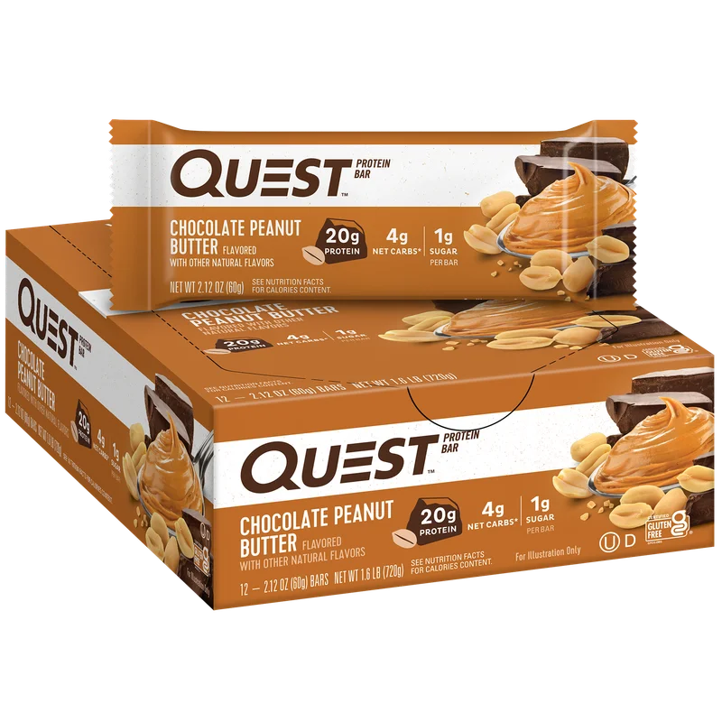 Image of Chocolate Peanut Butter Protein Bar