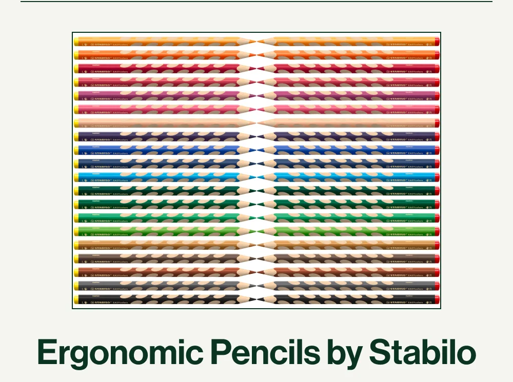 Ergonomic Pencils by Stabilo