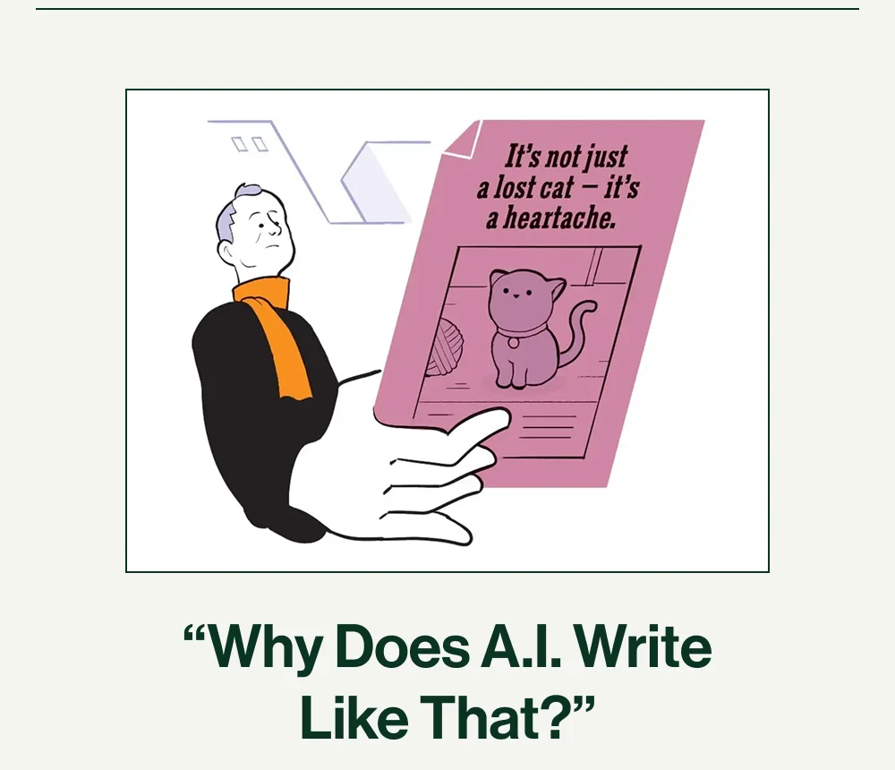Why Does AI Write Like That