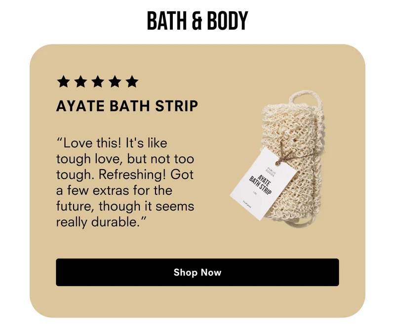Ayate Bath Strip
