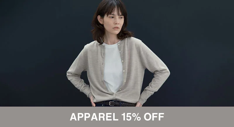 Shop 15% Off Apparel Online Only