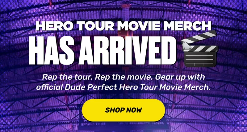 Hero Tour Movie Merch: Shop Now