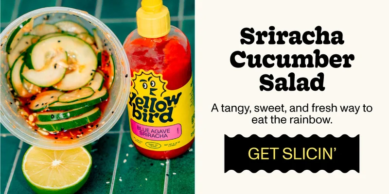 Sriracha Cucumber Salad Recipe