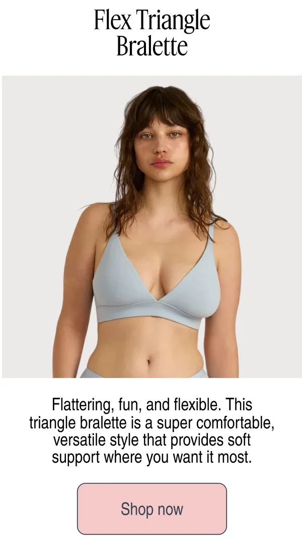 Flex Triangle Bralette | Shop now