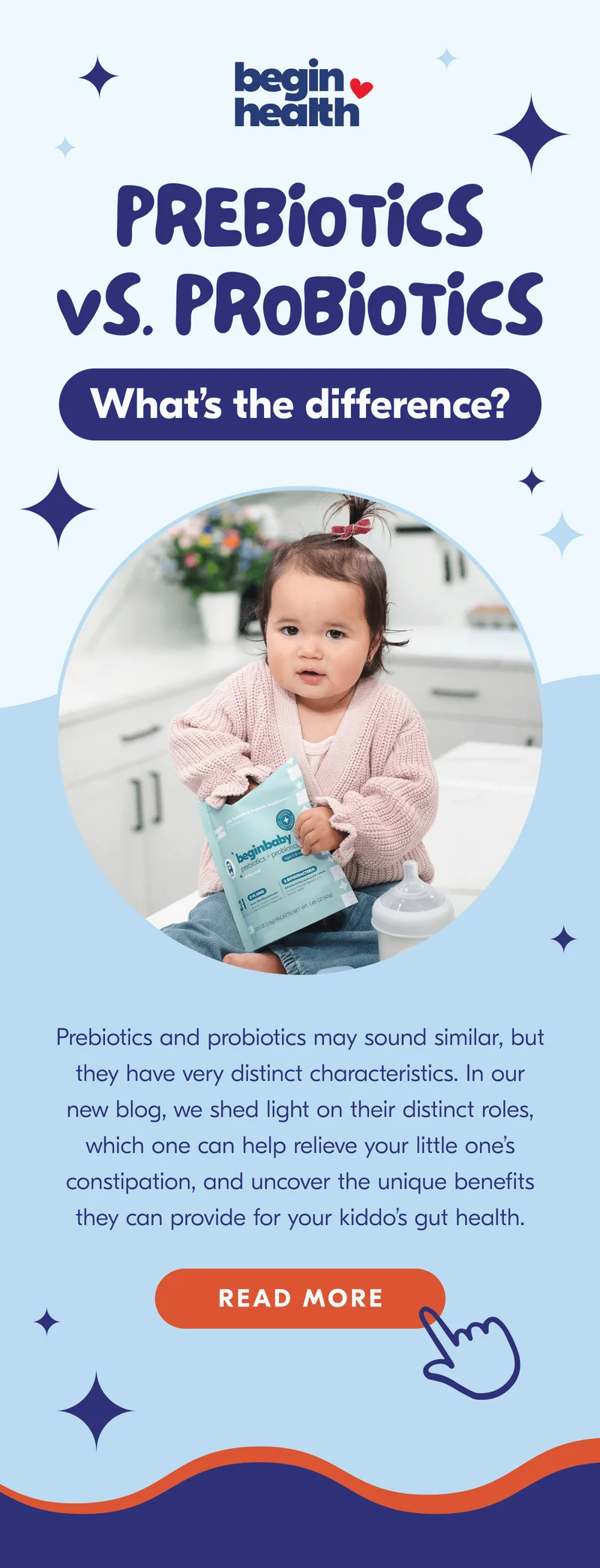 What's the difference between prebiotics and probiotics?