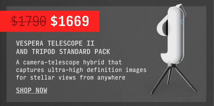 Vespera Telescope II and Tripod Standard Pack