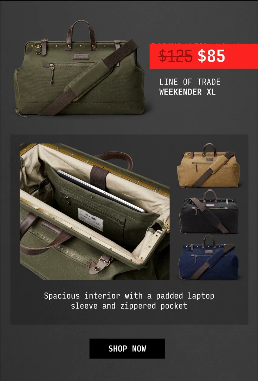 Weekender XL Duffel