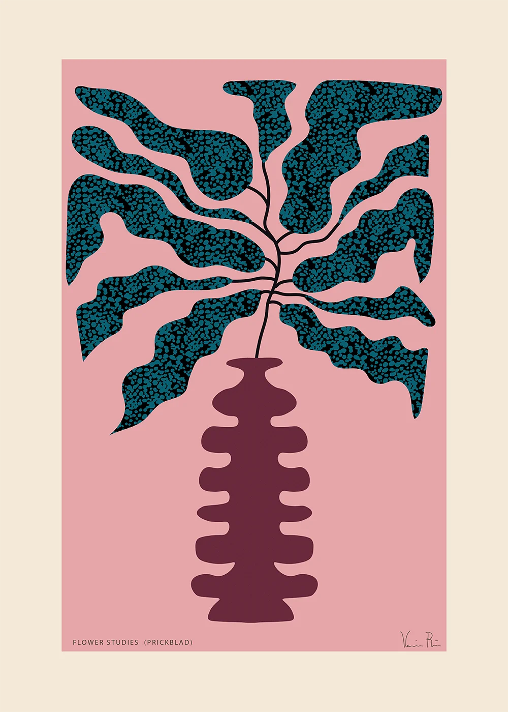Image of Flower Studies 01 - Prickblad