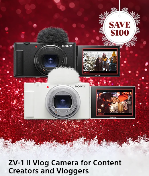 ZV-1 II Vlog Camera for Content Creators and Vloggers