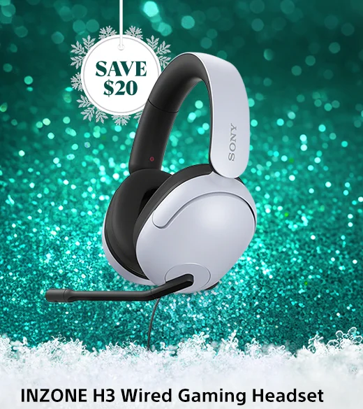 Save $40: INZONE H3 Wired Gaming Headset