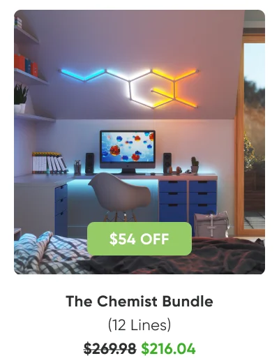 Ultra Black Triangles Smarter Kit (9 Panels)