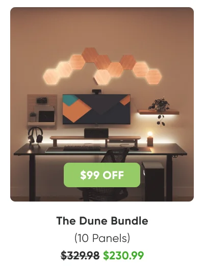 Ultra Black Triangles Smarter Kit (9 Panels)