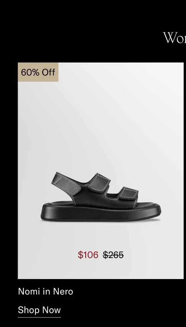 Nomi in Nero 60% OFF-Shop Now