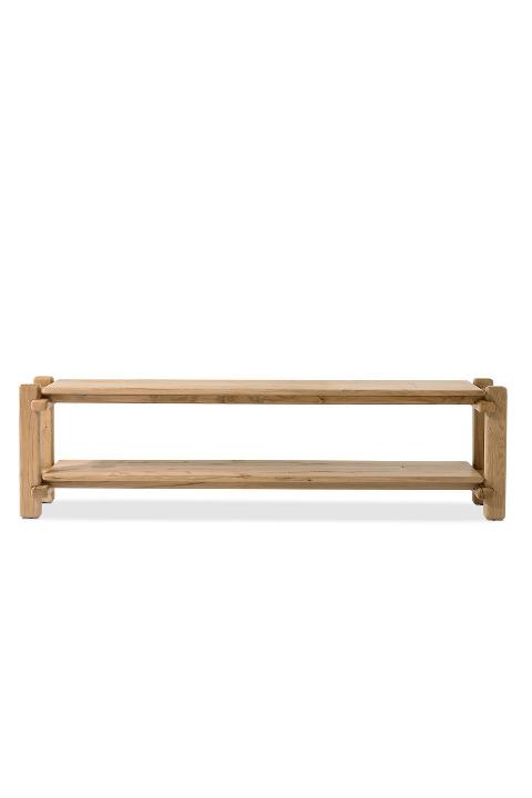 Marcia Overstated Joints Low Console Table
