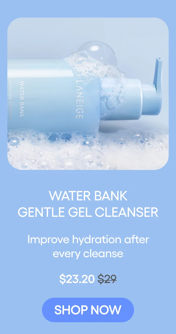 water bank gel cleanser