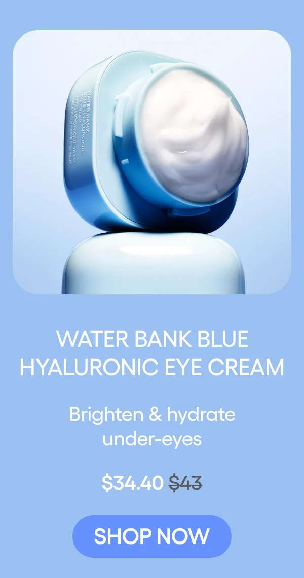 water bank eye cream