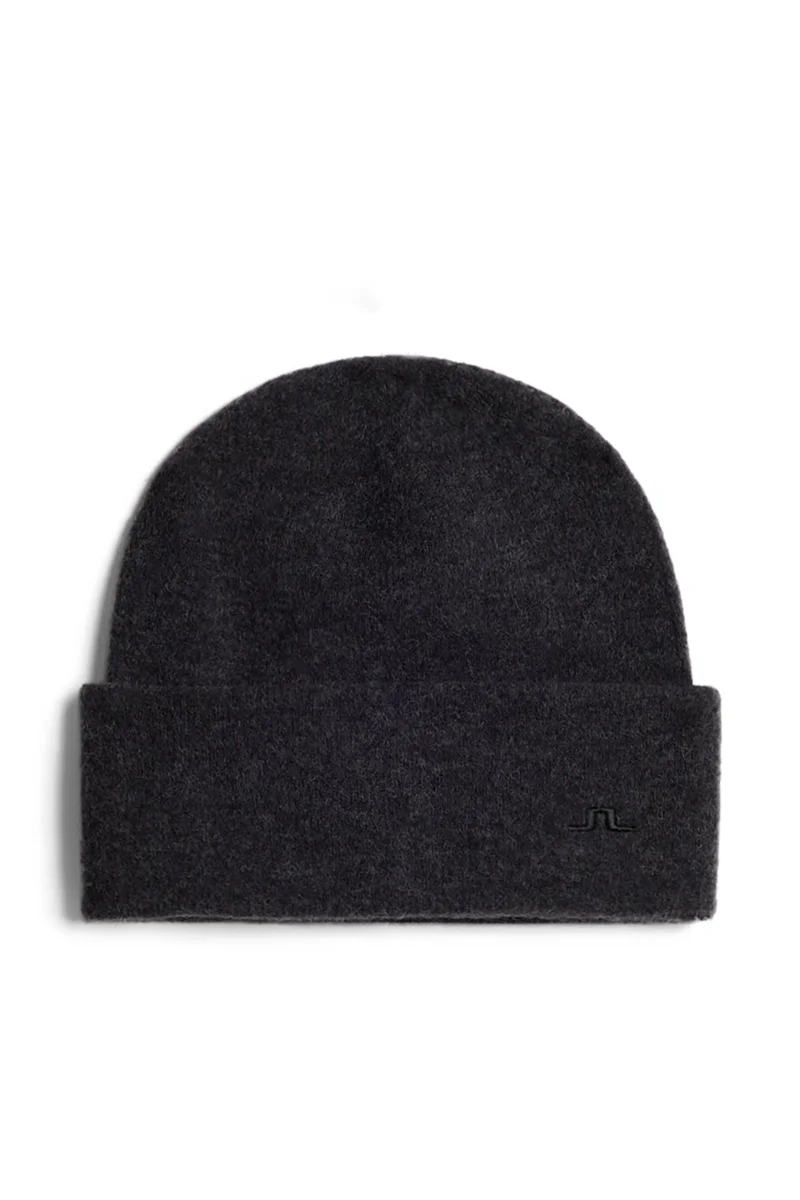 Image of Diamond Alpaca Mix Hat / Black Melange