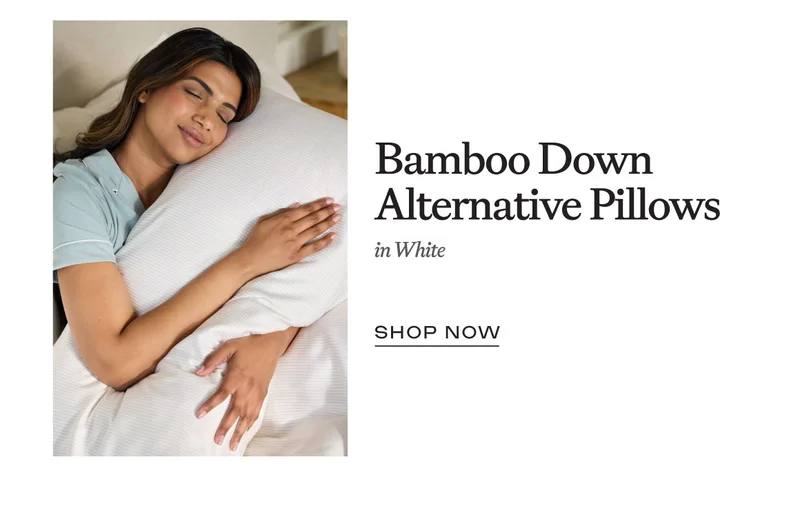 Bamboo Down Alternative Pillows - Shop Now Bamboo Down Alternative Pillows - Shop Now