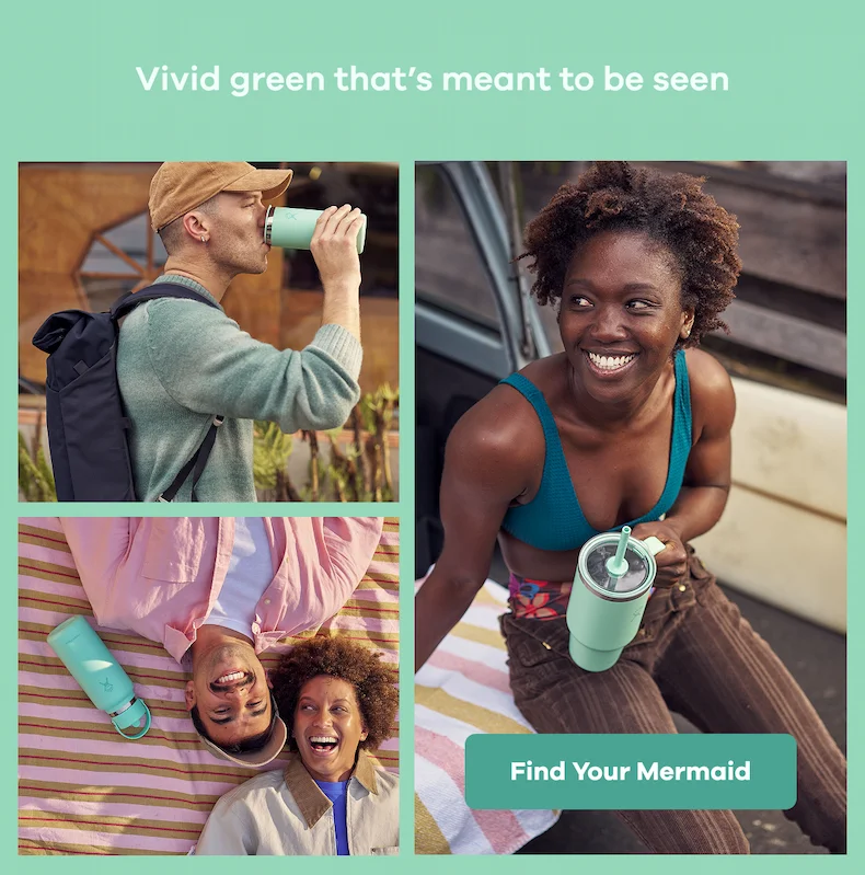 Vivid green that's mean to be seen | Find Your Mermaid