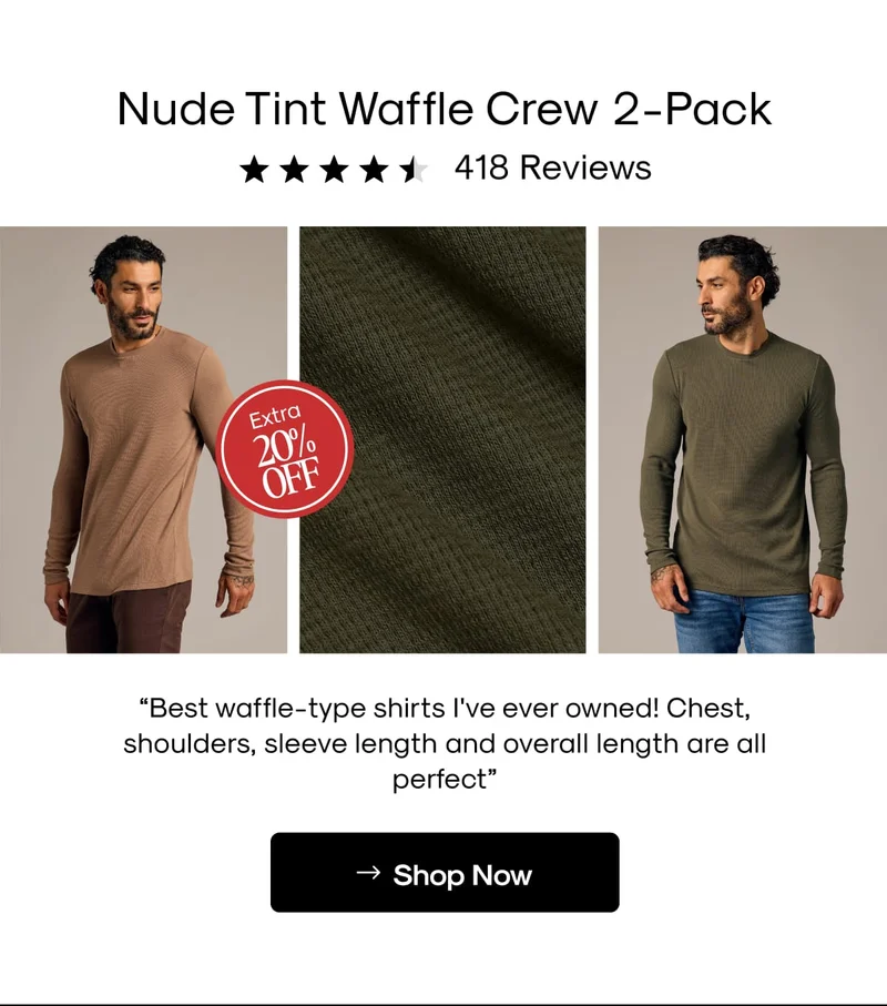 Nude Tint Waffle 2 Pack