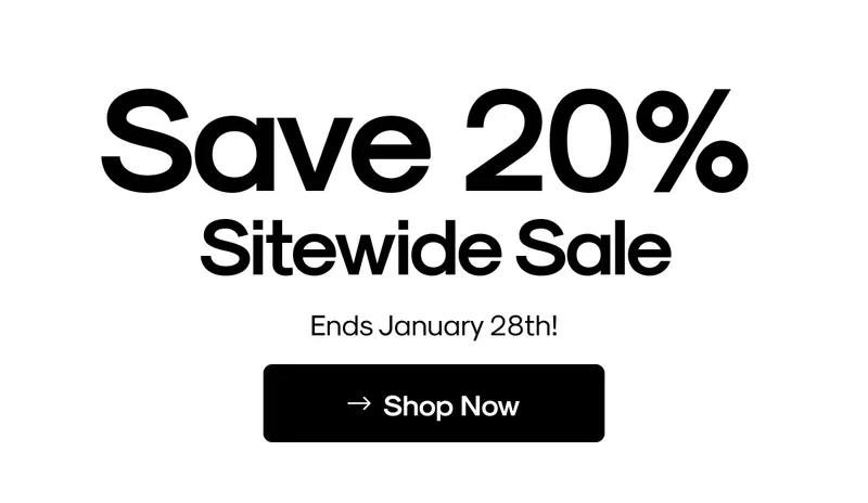 20% Off Sitewide