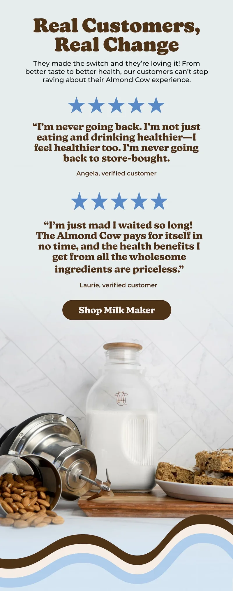 Real Customers, Real Change