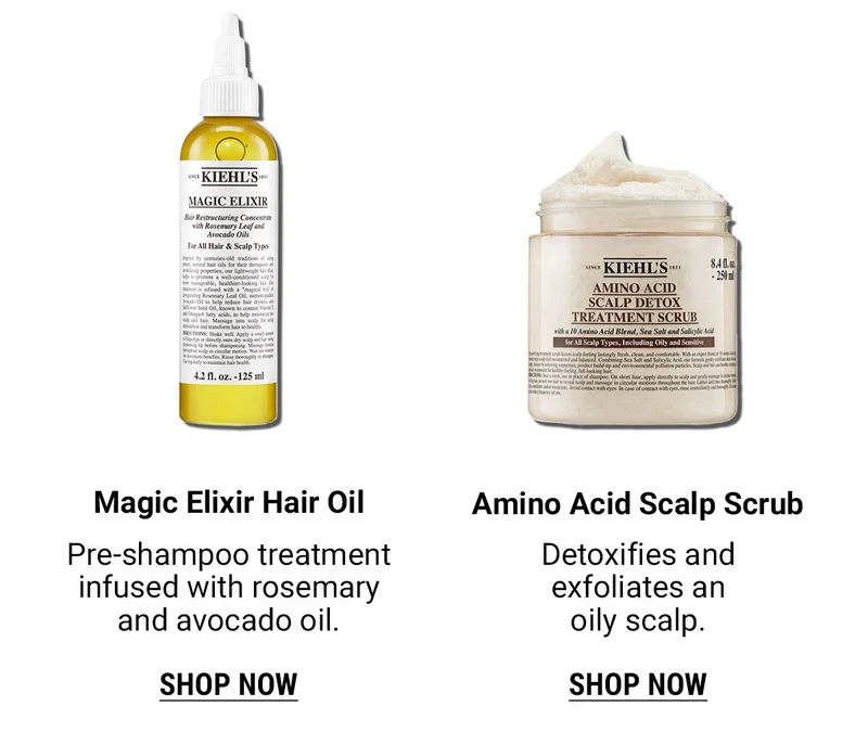Magic Elixir Hair Oil, Amino Acid Scalp Scrub