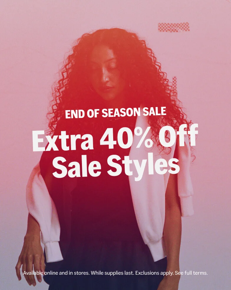 End Of Season Sale - Extra 40% Off