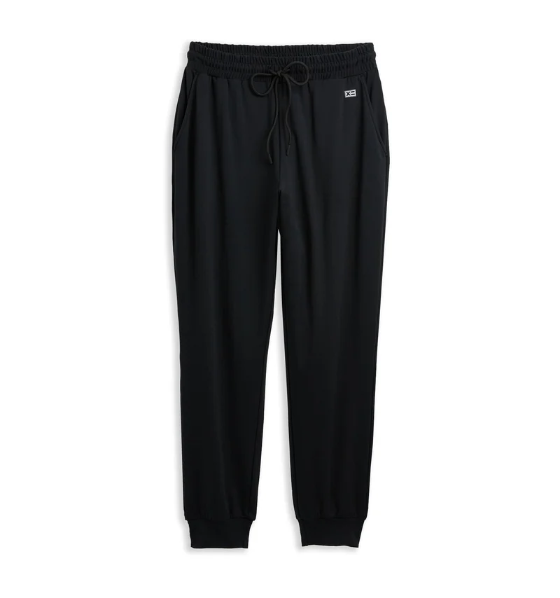 Image of Cozy Luxe Fitted Jogger - Black