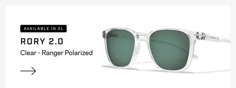 Rory 2.0 Sunglasses - Clear - Ranger Polarized
