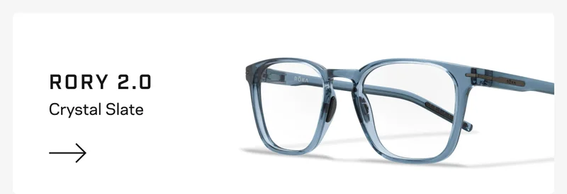 Rory 2.0 Eyeglasses - Crystal Slate