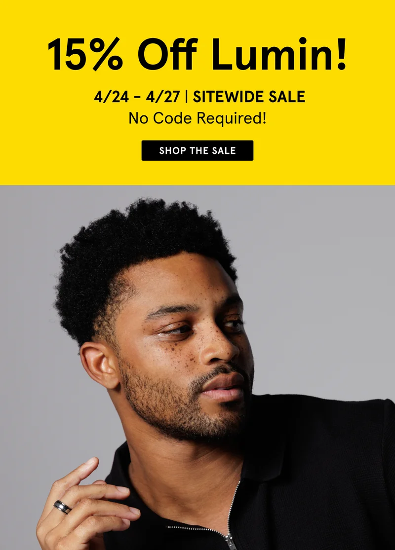 15% Off Lumin | 4/24 - 4/27 | Sitewide Sale | No Code Required