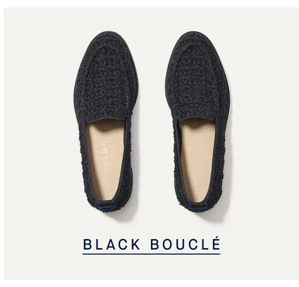 BLACK BOUCLÉ