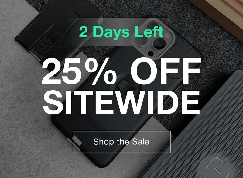 2 days left - 25% off sitewide