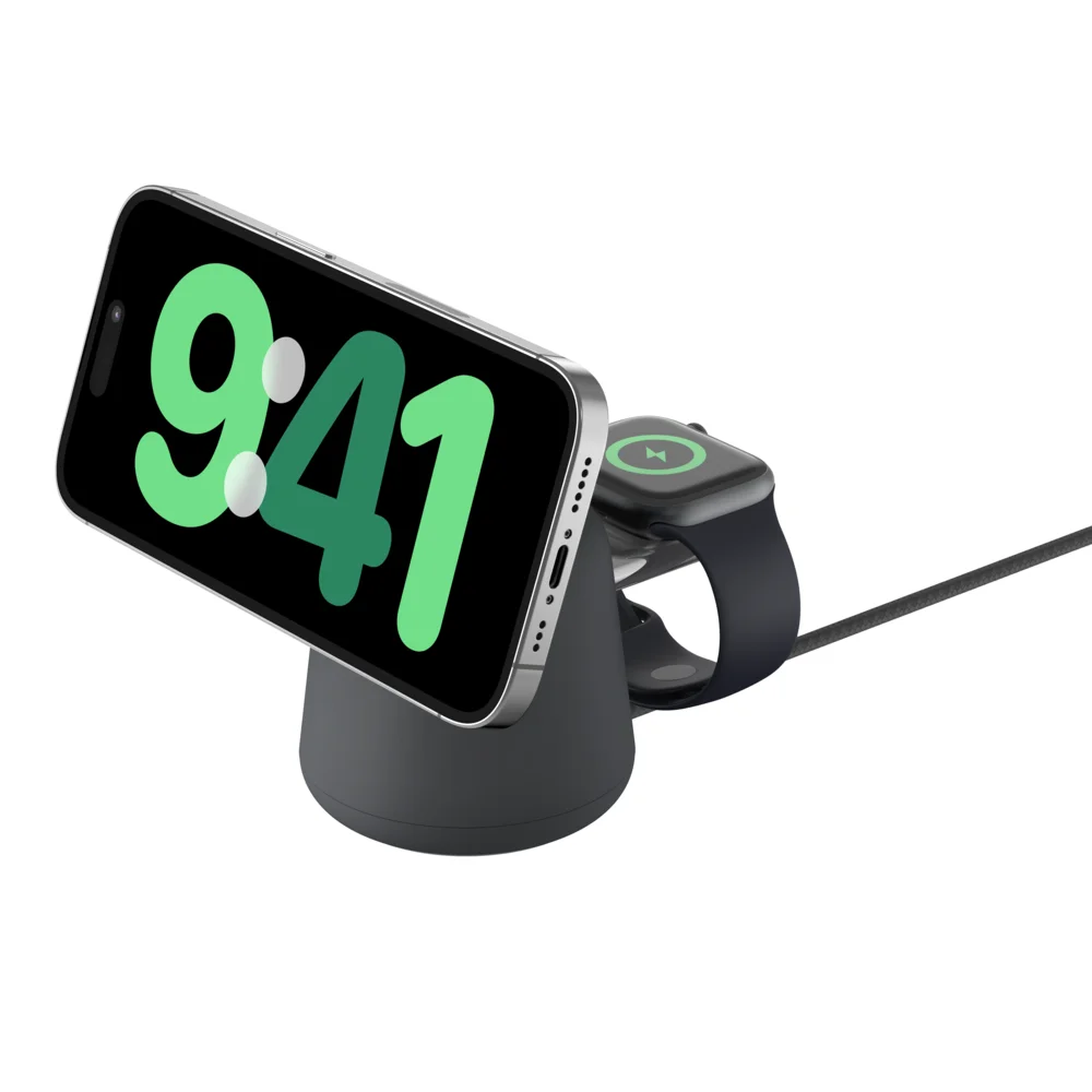 Image of 2-in-1 Wireless Charging Dock with Qi2 15W