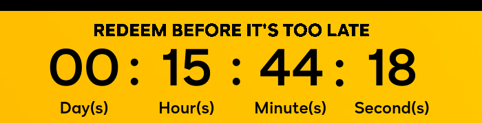 Black Friday Countdown Timer