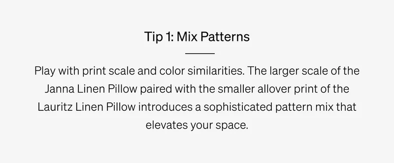 Shop Pillow Pairings