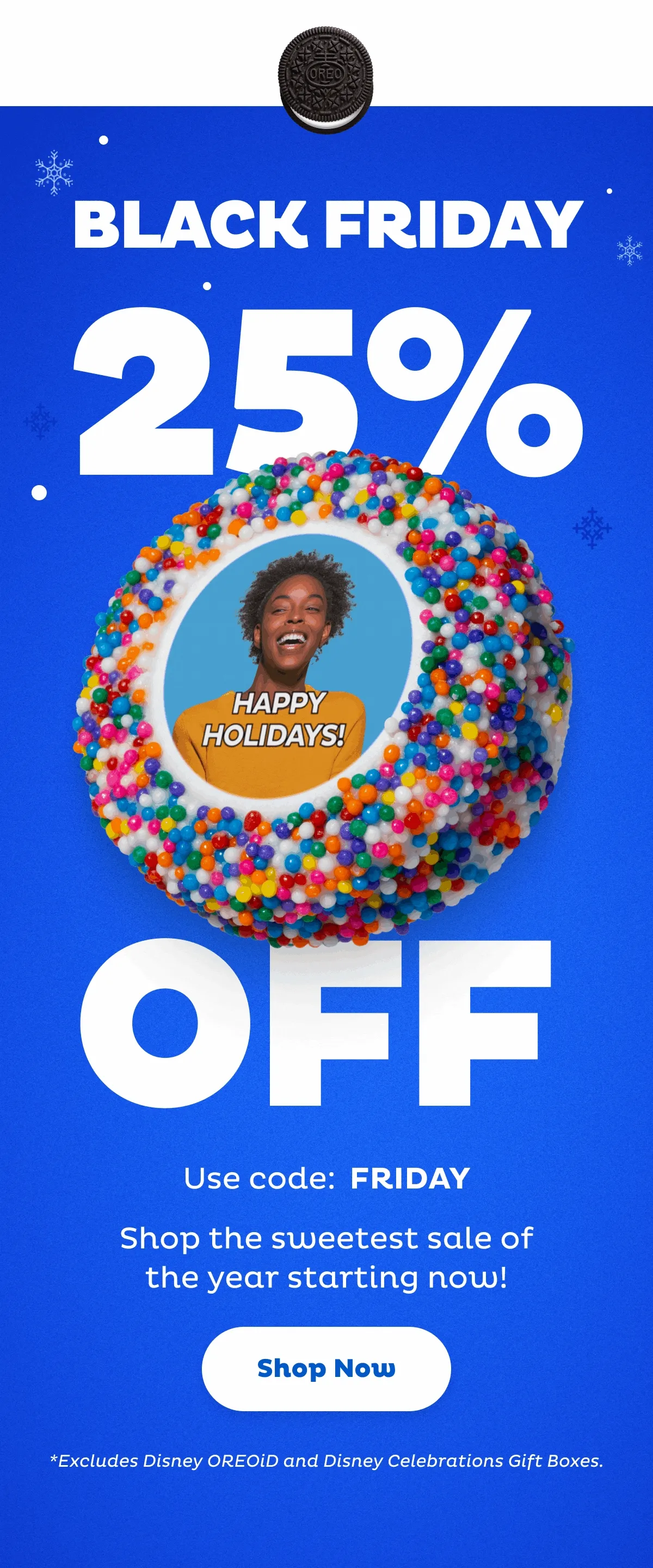 Shop 25% Off Black Friday Sale