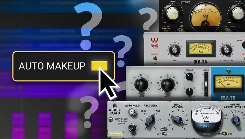 What is Auto Makeup Gain and Why is it Useful in Compressor Plugins?