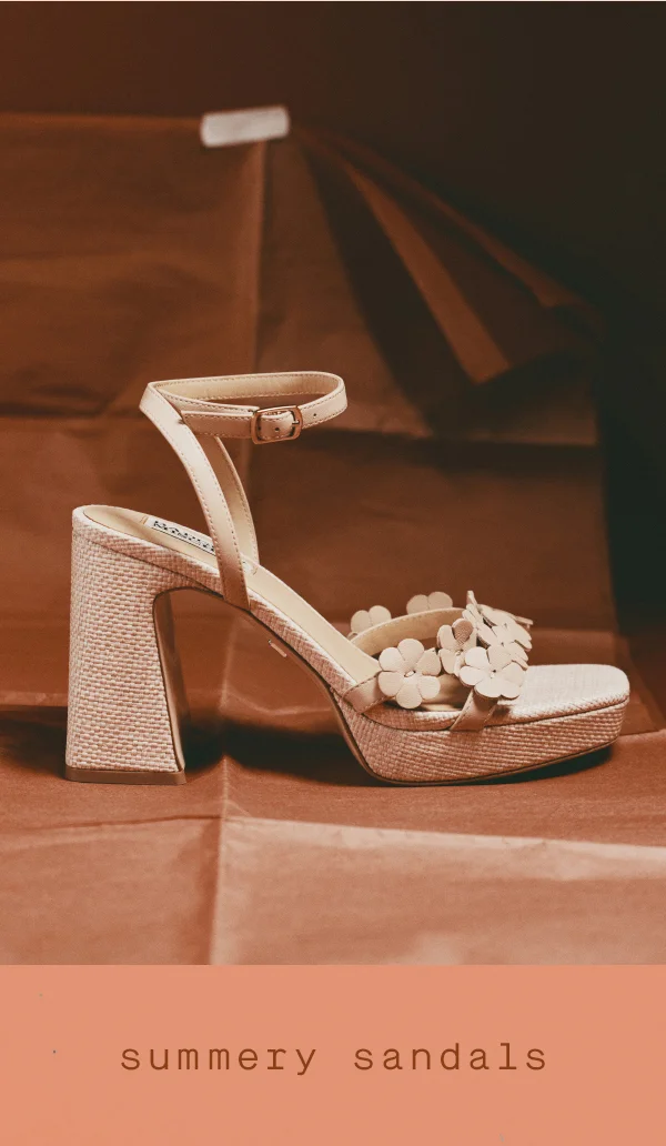 summery sandals