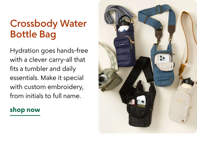 Crossbody Water Bottle Bag