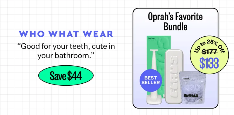 Oprah's Favorite Bundle | Who What Wear - "Good for your teeth, cute in your bathroom." | Save $44