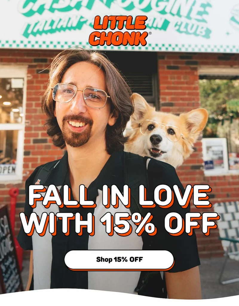 FALL IN LOVE WITH 15% OFF
