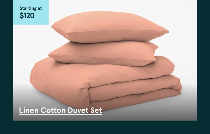 Linen Cotton Duvet Set