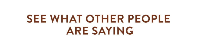 See what other people are saying