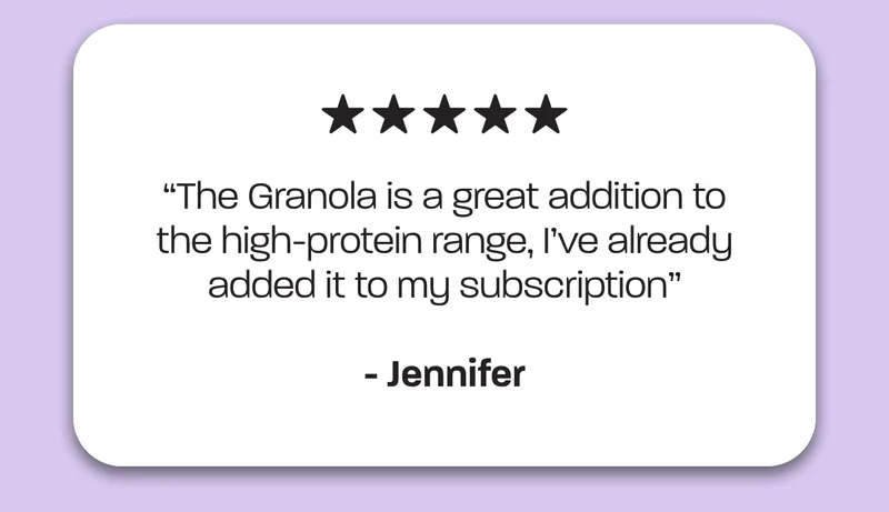 a great addition to the high-protein range