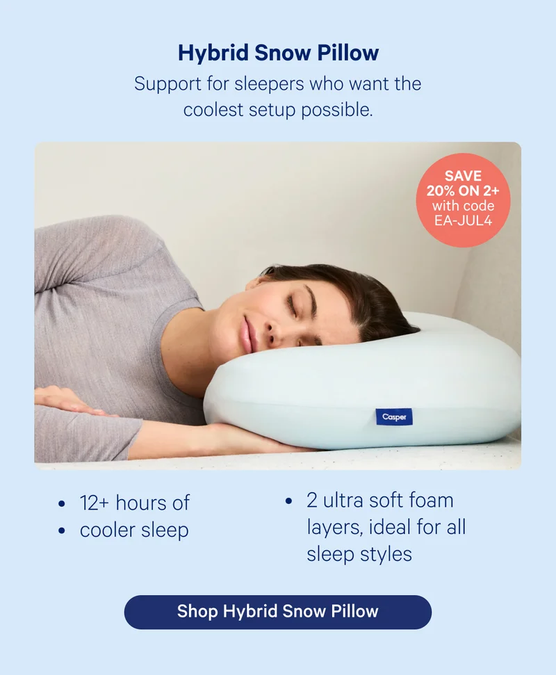 Hybrid snow pillow