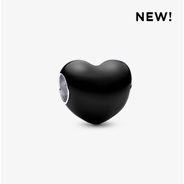 Black Heart Charm