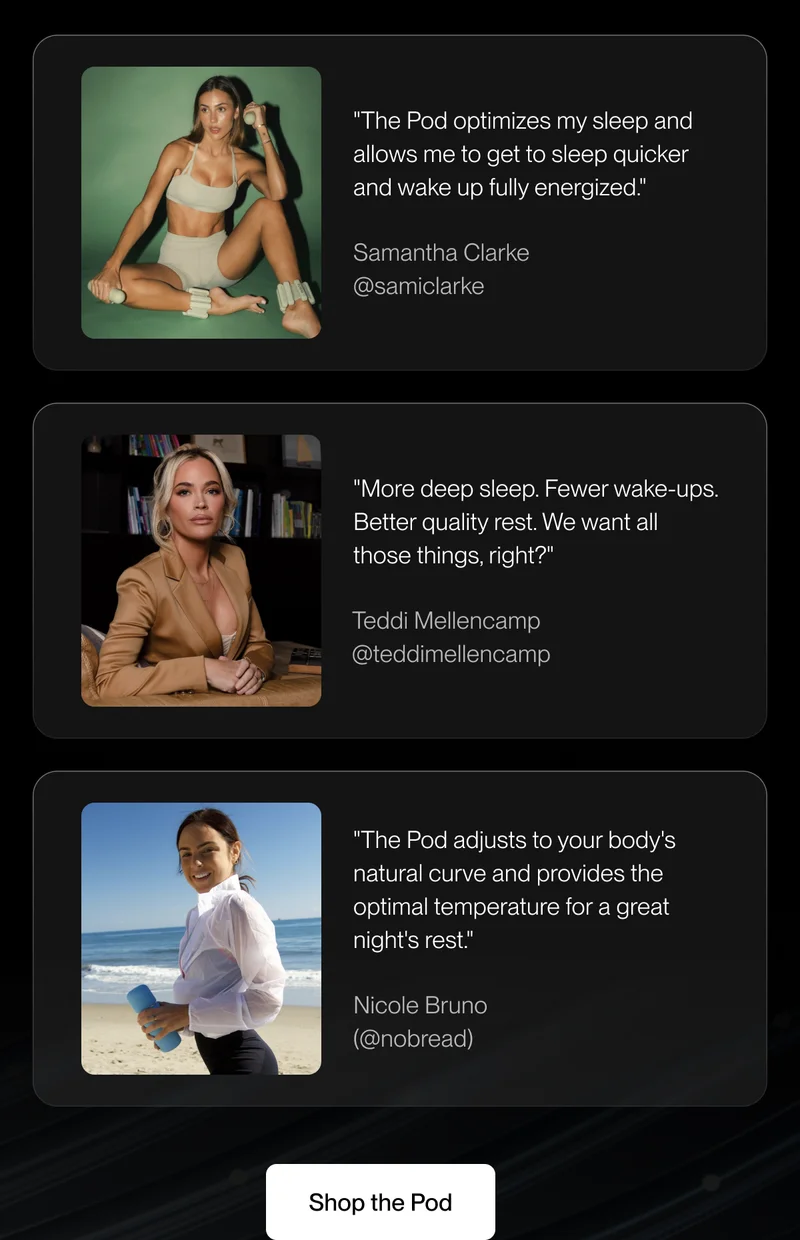 Rave reviews for the Pod